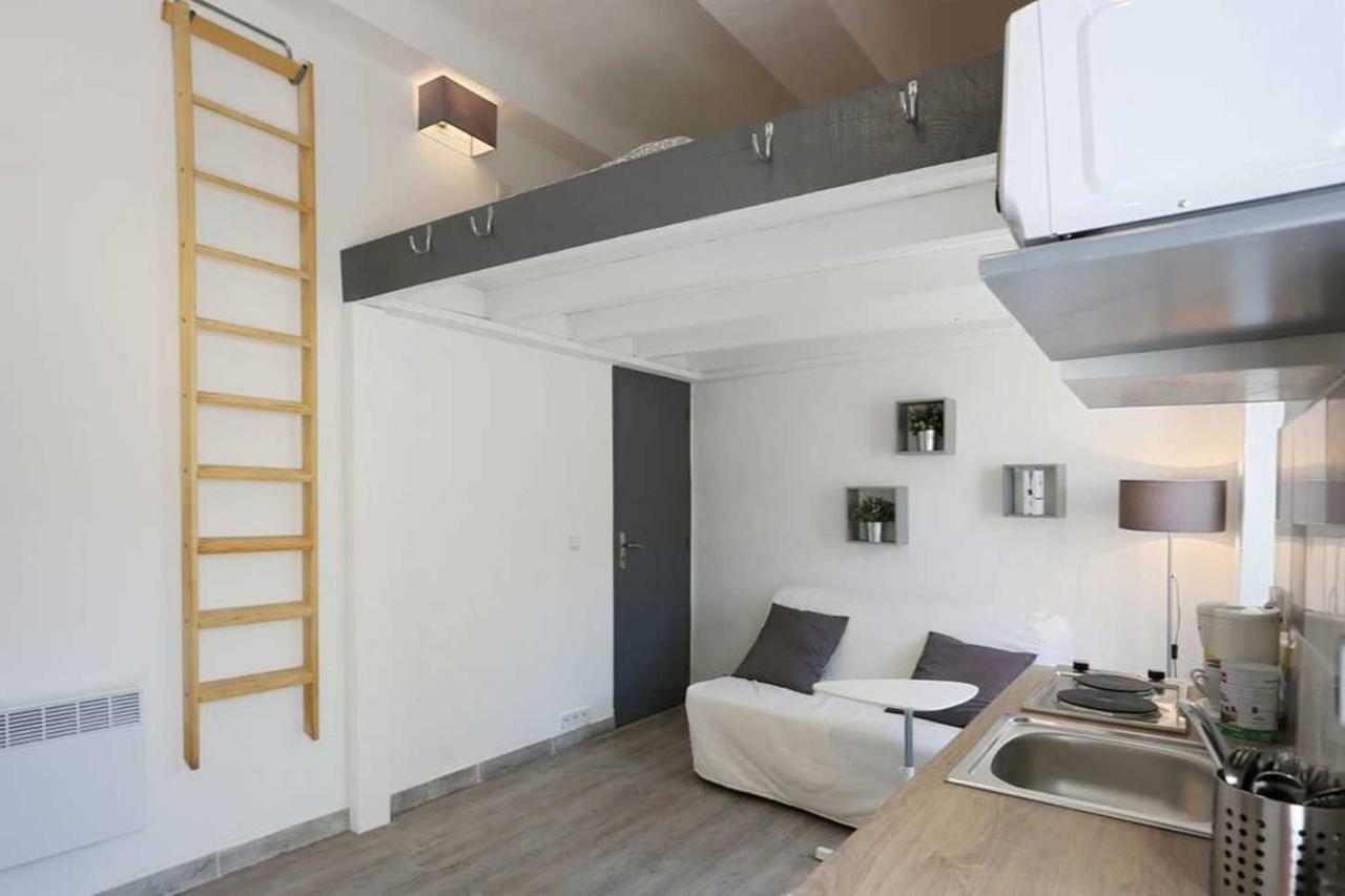 Gregbnb - Studio Terrasse - Parking Inclus - Climatise - 15Min Gare Apartment Toulon Exterior foto